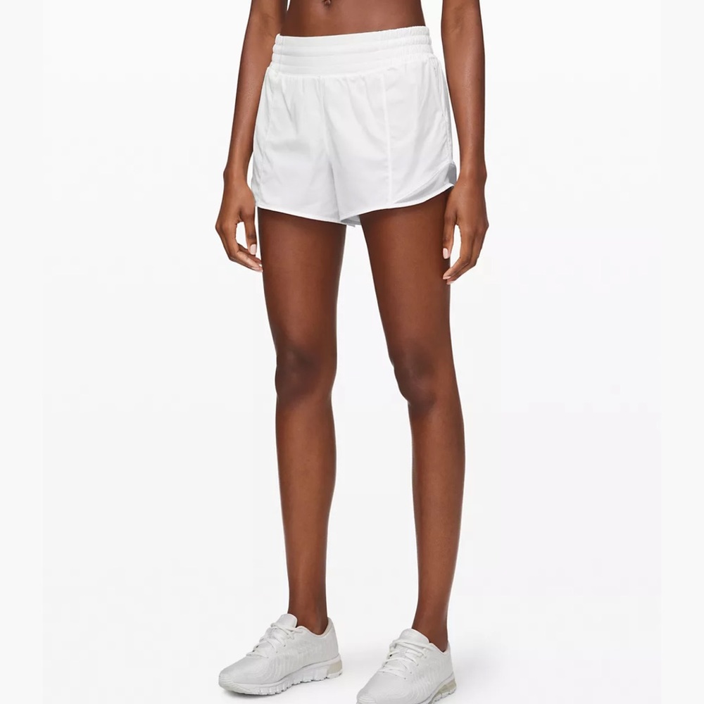 Lululemon align Hotty hot shorts Tall white